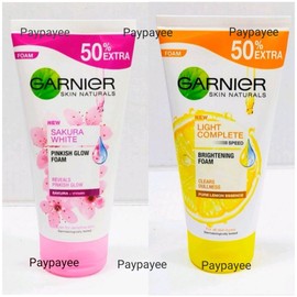 Garnier Light Complete Foam 150ml/Sakura Foam 150ml