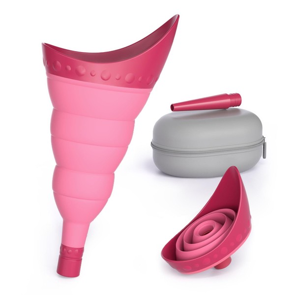 TRIPTIPS Pee Conch Foldable Female Urinal Device Portable Urinal for