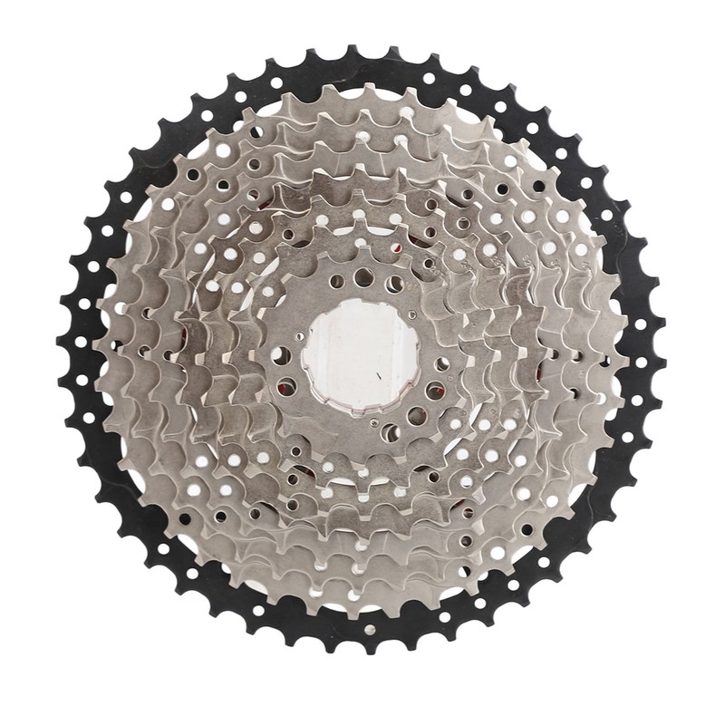 Bicycle Cassette 10 Speed Aluminum Noiseless Skeleton Design Bike Cassette