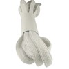 Big Laces Flat White Elastic Shoelaces 110cm