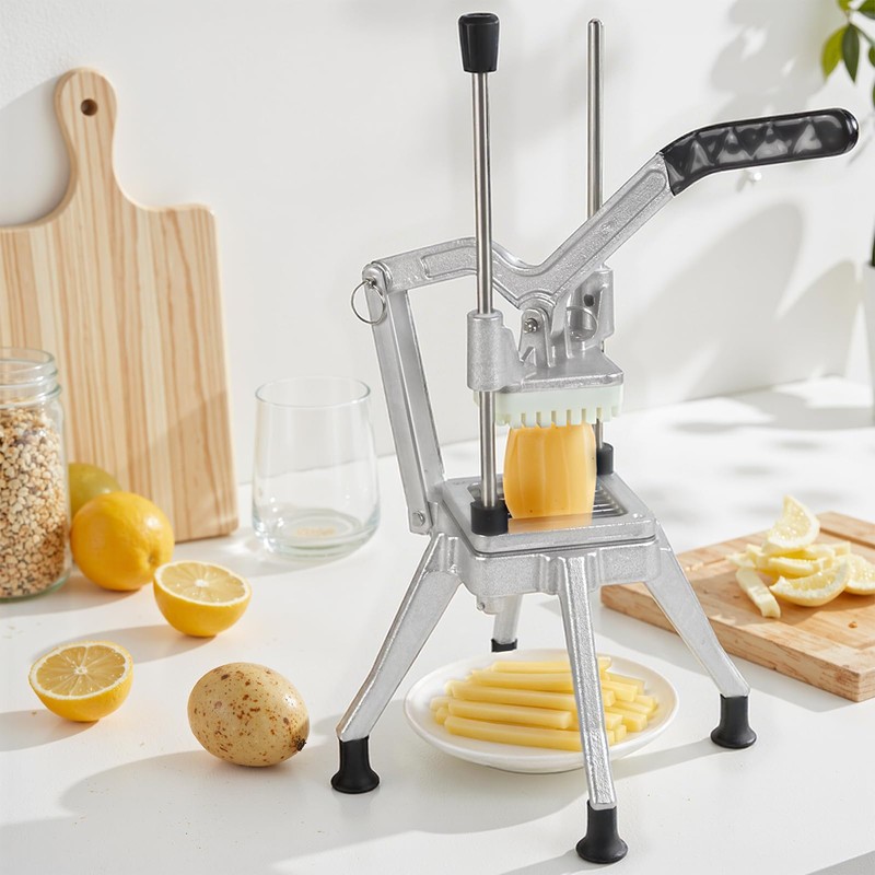 Commercial Vegetable Chopper, Heavy Duty Professional Fruit Dicer with 1/4"