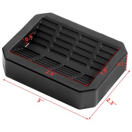 Peohud 8 Pack Bed Wheel Stoppers, Bed Furniture Stopper, Rubber Furniture Caster Cups, Anti-Sliding Castor Wheels Stoppers for All Wheels of Furniture, Sofas, Beds, Chairs, Prevents Scratches