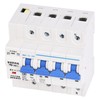 Intelligent Circuit Breaker, WiFi 4P Wireless Remote Control Switch, 25A