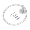 Towel Ring Modern Circle Wall Maounted Stainless Steel Bathroom Towel