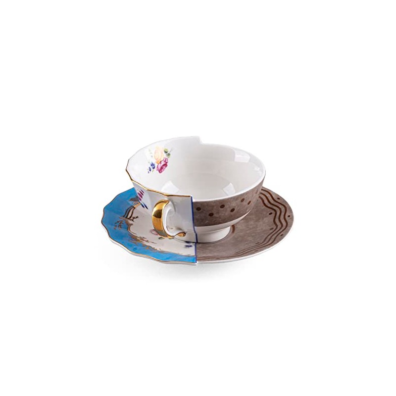 Seletti Hybrid Teacup and Saucer Set Kerma
