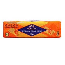 Royalty Cream Crackers 300g (Pack of 6)