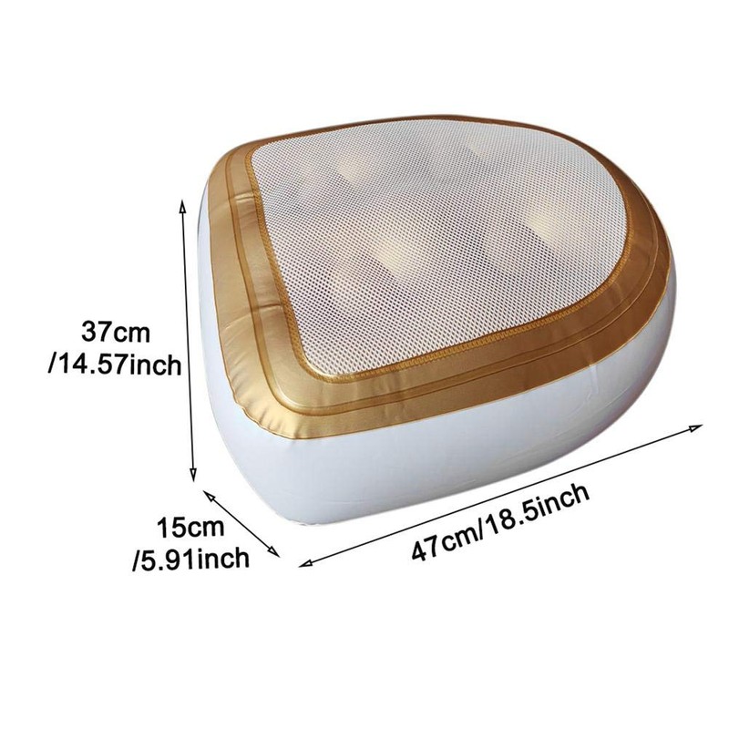 WBTY Bath Pillow, Spa Pillow, Bath Pillow with Mesh Cover,
