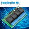 Relay Module, 4 Channel Flip Flop Relay Module 6-24VDC Low