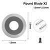 Carbide Indexable Inserts Set for Lathe Chisel, Yasorn 8 Pieces