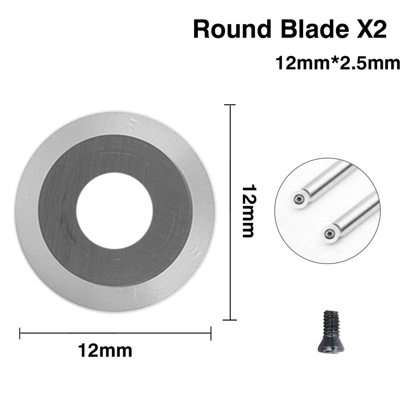 Carbide Indexable Inserts Set for Lathe Chisel, Yasorn 8 Pieces