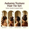Hair Ties, Ponytail Holders for Women, 5 PCS Multi‑Color Elastic