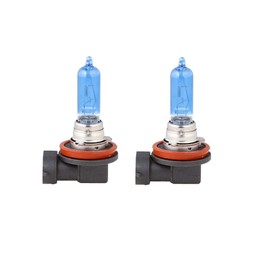 Zoogamo H9 Halogen Headlight Xenon Lightbulb – Pair of 12 Volt 55 Watt 5000K Super Bright White Performance Replacement Lamp Bulb
