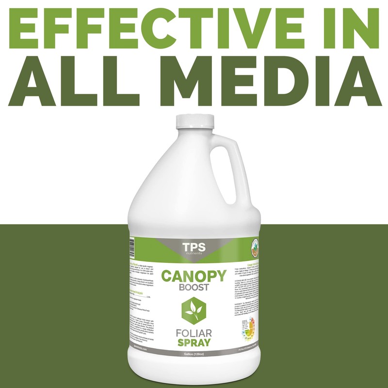 TPS NUTRIENTS Canopy Boost Foliar Spray for All Plants, Boosts