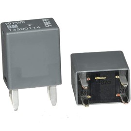 2 Pack High Power 4 Pin Fuse Box Relay # 13500114/8385 Compatible for GM