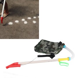 banapoy Fertilizer Applicator, Handheld Broadcast Spreader Lawn Seeds Spreader, Portable Backpack Agricultural Fertilizer Spreader, Manual Fertilizer Spreader for Farm Corn Vegetables