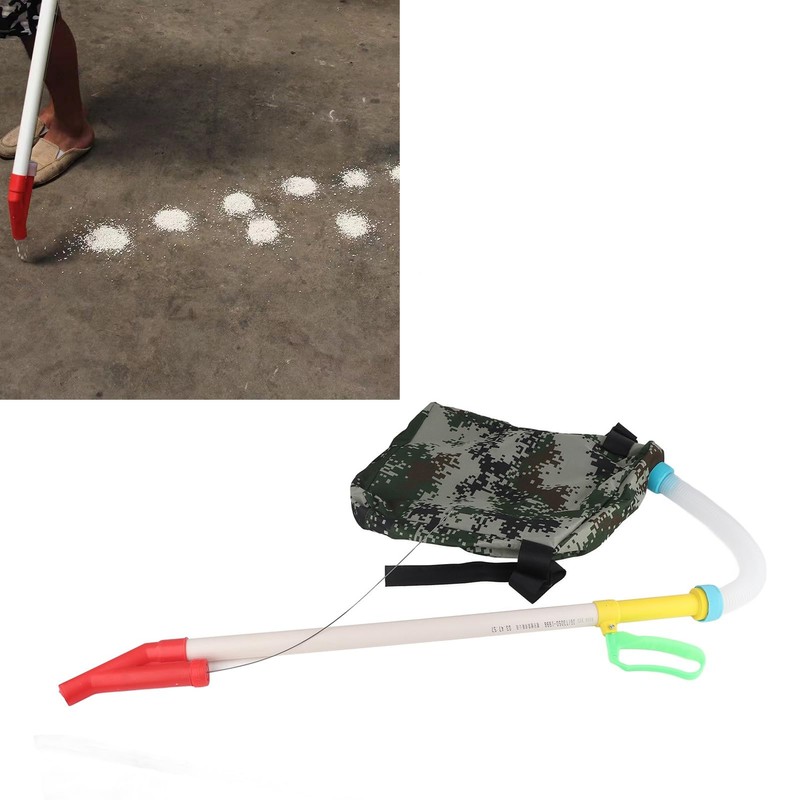 banapoy Fertilizer Applicator, Handheld Broadcast Spreader Lawn Seeds Spreader, Portable