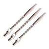 BIPY 12/Pack Dart Shafts in Black and Silver 2BA Metal