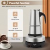 JUOPTGJ Coffee Machine Maker，Stainless Steel Coffee Machine Maker,Five-gear Temperature Adjustment