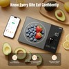 Diyife Smart Food Scale with Nutritional Calculator, 50 Foods Preload