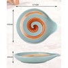 VanlonPro Ceramic Spoon Rest, 5 Inch Spoon Holder for Stove
