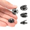 sourcing map 50 Set Sew-on Snap Buttons 25mm Metal Snap