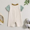 Nicoxijia Newborn Baby Boy Girl Romper Summer Short Sleeve Striped