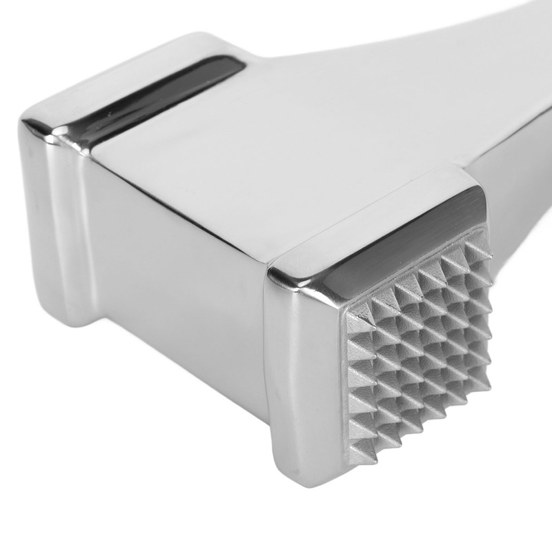 Meat Mallet Prevent Slip Handle Double Sided Nails 304 Stainless