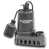 Superior Pump 92370 1/3 HP Thermoplastic Submersible Sump Pump with