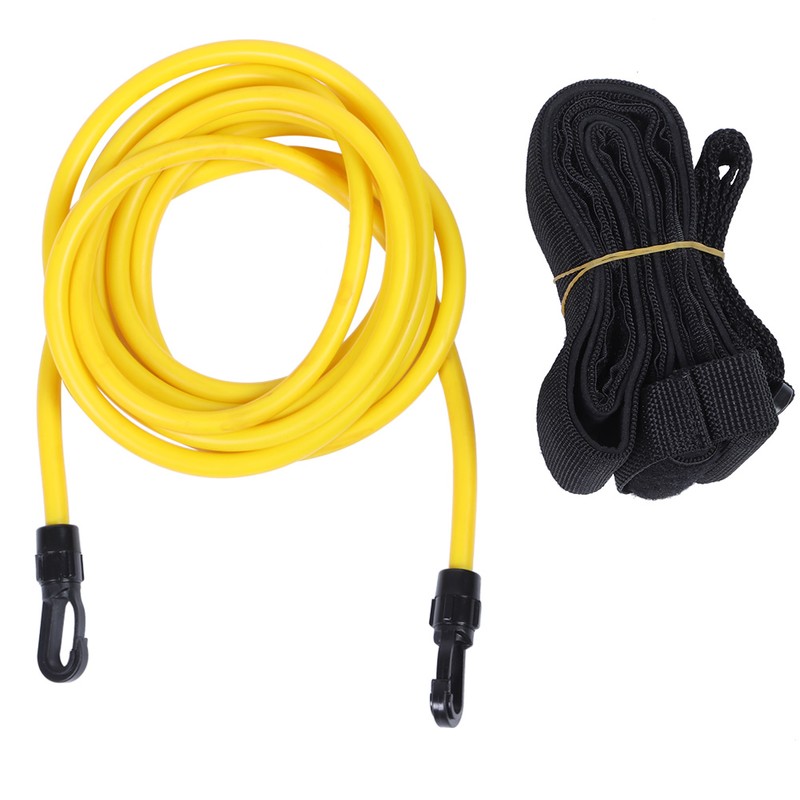 300cm Elastic Rope Swimming Training Belt Kit Resistance Training Equipment
