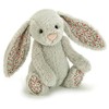 Jellycat Blossom Bashful Silver Bunny 18cm