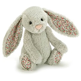 Jellycat Blossom Bashful Silver Bunny 18cm