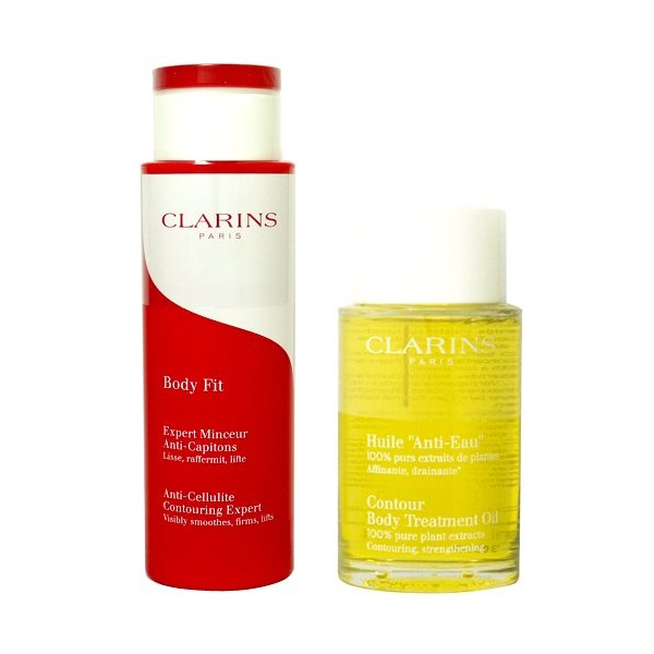 Clarins Body Fit 6.8 fl oz (200 ml) + Antio Body Oil, 3.4 fl oz (100 ml)
