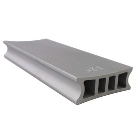 Guyker Two-Way Radius Sanding Block for Fret Leveling Fingerboard - Aluminum Sanding Beam Luthier Tool for Guitar & Bass Repair & Maintenance CNC Machined (1 Piece, Radius 12” + 16”)