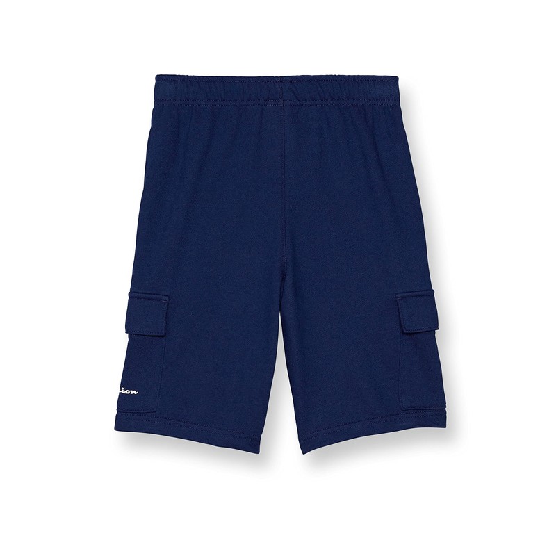 Champion Boys' Little Men, Athletic Shorts with Cargo Pockets, 8",