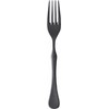 Takakuwa Metal Sway Dinner Fork, Black, Size: Approx. 7.4 inches