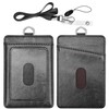 PU Leather ID Badge Holder, Life-Mate ID Badge Holder with
