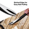 Lytool 14" Nail Puller & Cats Paw Pry Bar, Heavy