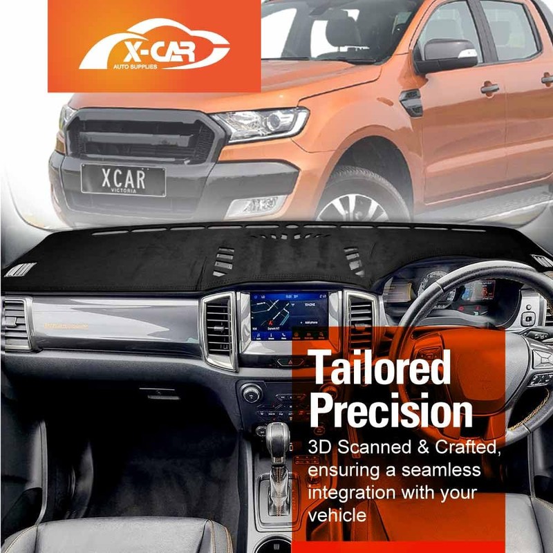 X-Car Dash Mat for Ford Ranger PX Mk3 Series 2018-2022