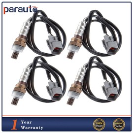 Parautostore 4pcs 2 Upstream & 2 Downstream Oxygen Sensor For 03-08 Hyundai Tiburon 2.7L V6