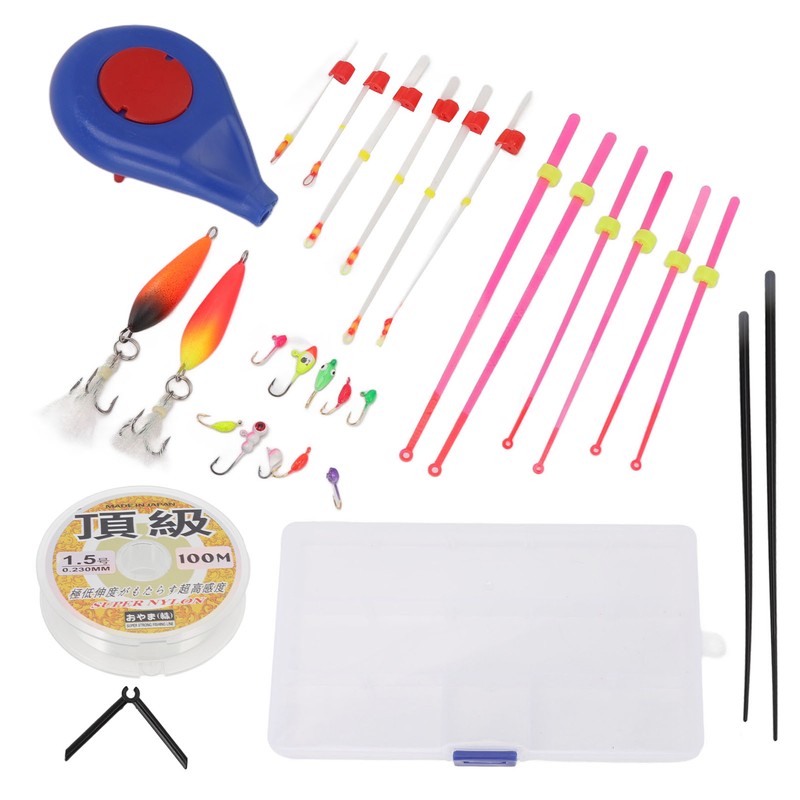 Mini Ice Fishing Rod Reel Combo Portable Ice Fishing Pole
