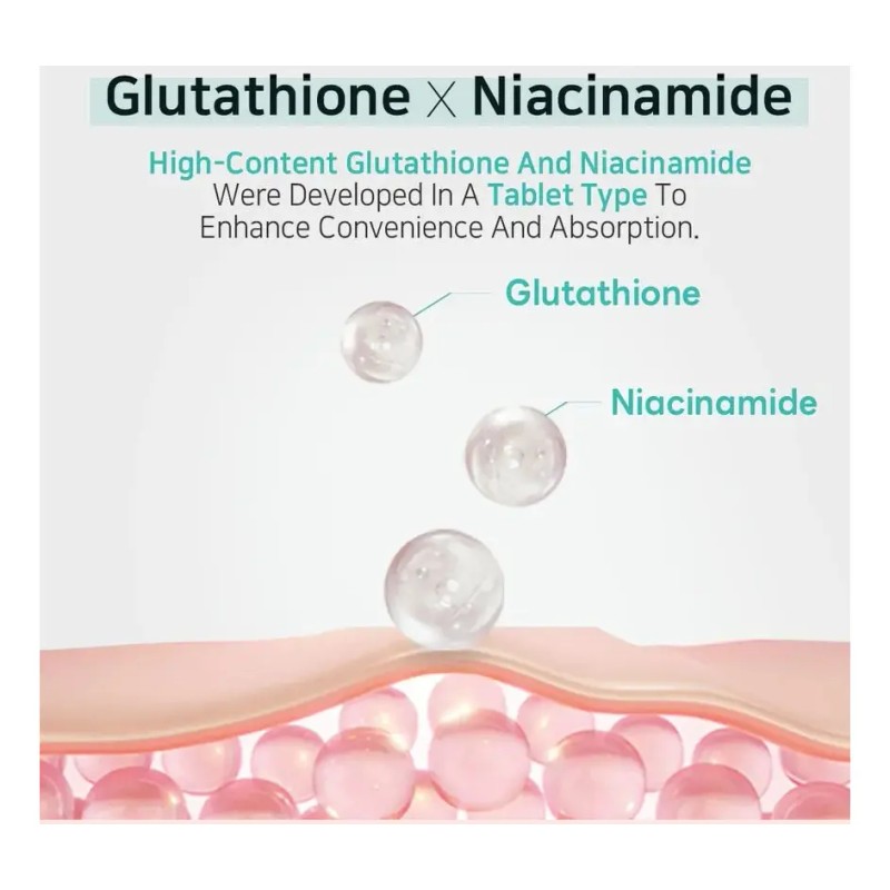 Suplemento Tabletas Aplb Glutathione Niacinamide 15g