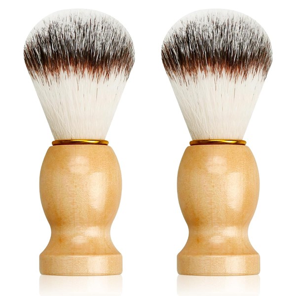 Badger Hair Shaving Brush, GLADFRESIT Handmade Soft Shave Brush with