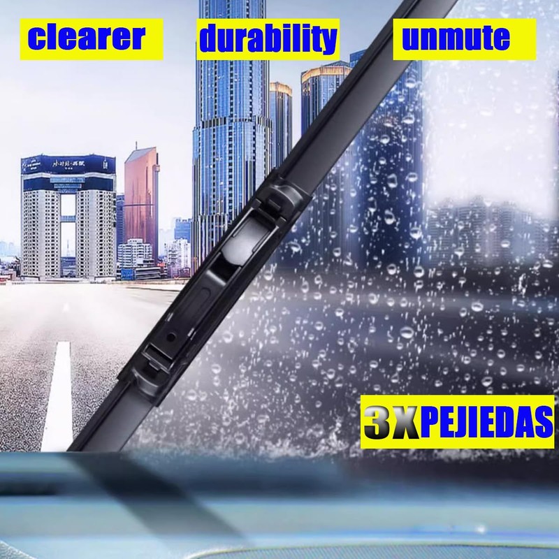 PEJIEDAS 3 Wiper Blades for Hyundai Veloster 2012 2013 2014
