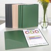 URbantin A4 Clip Folder,Report Covers Presentation Folders with Pocket for