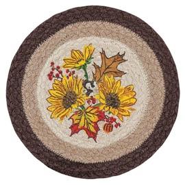 Earth Rugs 80-472AS Trivet, Brown