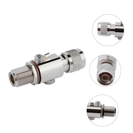 CAXUSD 2pcs n Male to n Female Protector for Outdoor Antenna Signal Equipment Essential Device for Antenna Systems