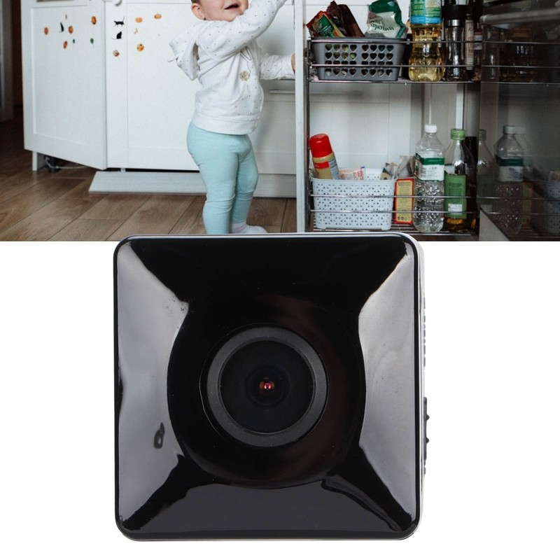 QQTVQ8H Mini WiFi Wireless IP Security Camera 360 Degree Remote