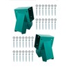 HANDYGO Swing Set Brackets - Heavy Duty Steel Kit, 2
