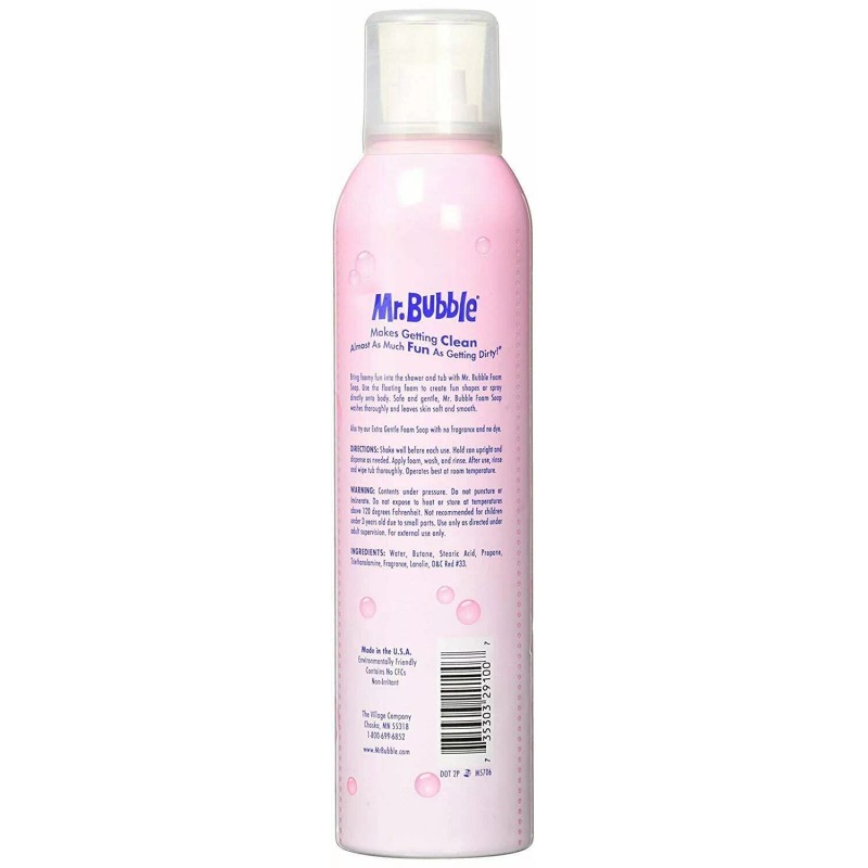 Mr. Bubble Foam Soap Original Bubble For Sensitive Skin Tear