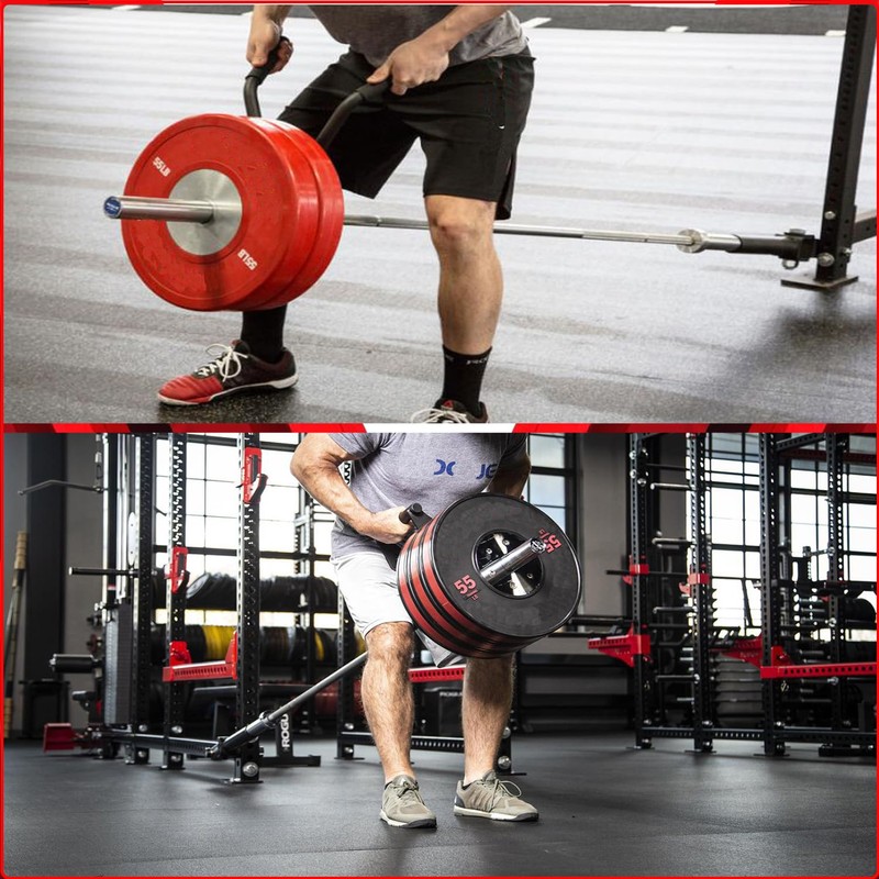 T-bar Row Platform with Chain Full 360°Swivel Eyelet Landmine Attachment